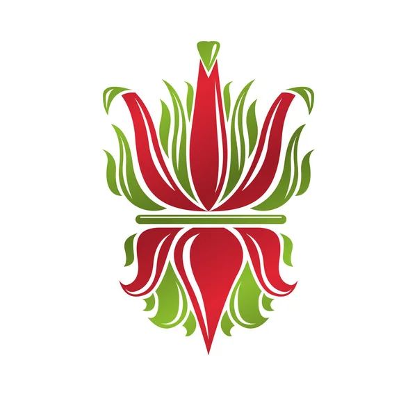 Vintage Wappen Logo — Stockvektor