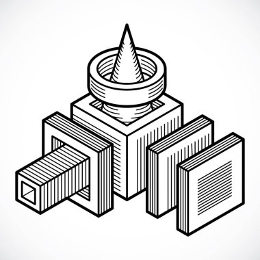 Soyut geometrik biçim