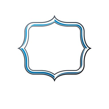 Boşluk ile Vintage çerçeve