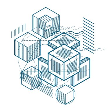 Soyut itmeyi arka plan