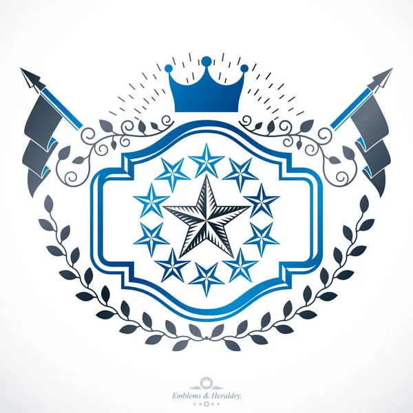 Heraldische wapenschild — Stockvector
