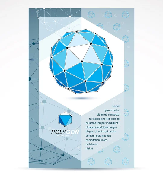 Bilgisayar teknolojileri yaratıcı reklam broşürü