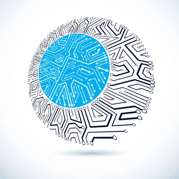 Elektronik bileşenleri olan devre kartı