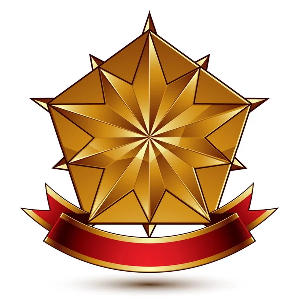 Luxury heraldic emblem — Stock Vector