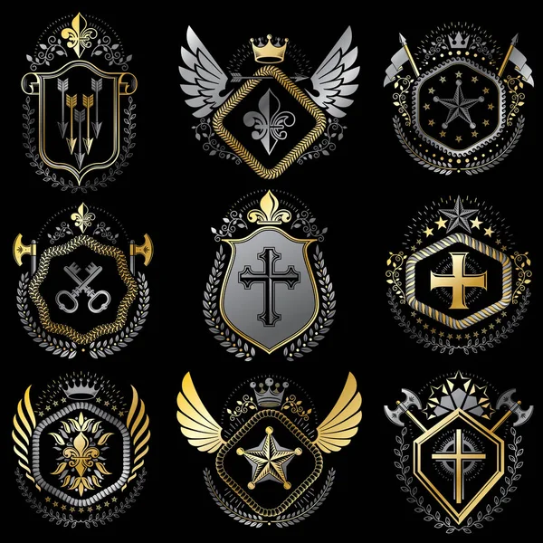 hanedan amblemi illüstrasyon.