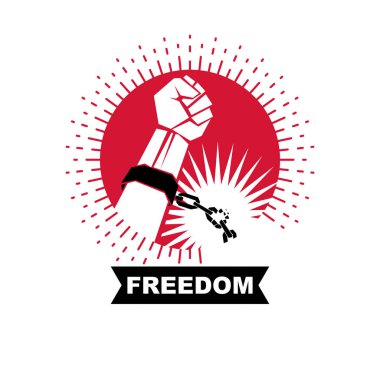 Poster ile güçlü yumruk