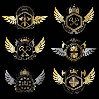 hanedan amblemi illüstrasyon.