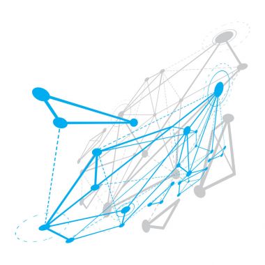 soyut çokgen şekli