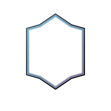 Boşluk ile Vintage çerçeve