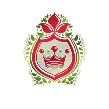 Vintage hanedan amblemi 