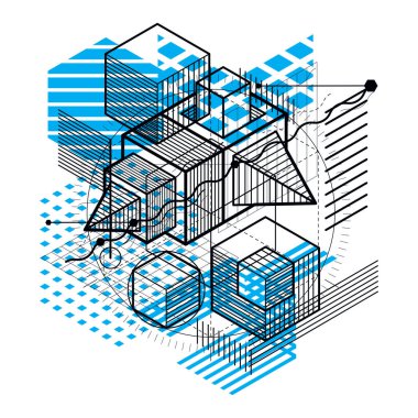 Soyut itmeyi arka plan