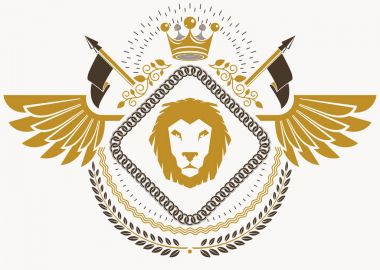 hanedan amblemi illüstrasyon.