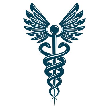 Eczane Caduceus simgesi