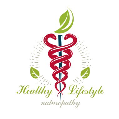 Eczane Caduceus simgesi