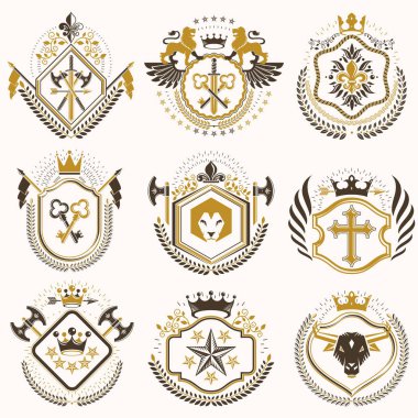 Vintage Amblemler koleksiyonu