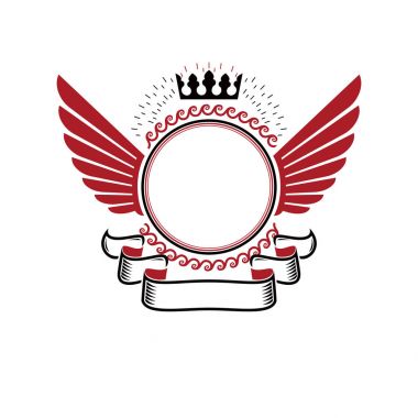 Kraliyet tacı olan amblemi