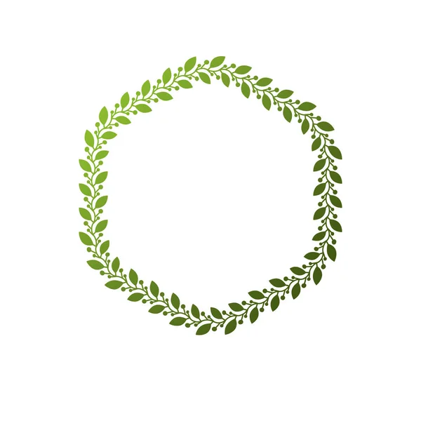 Grafiki zielonych liści — Wektor stockowy