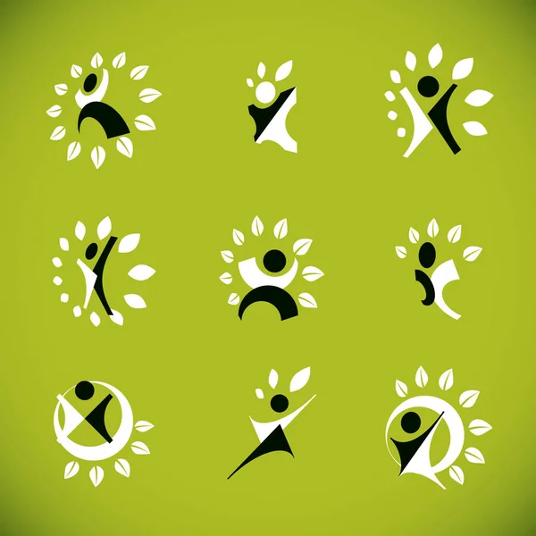 Logotype innovation des entreprises — Image vectorielle