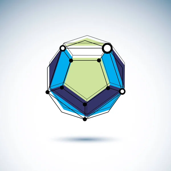 Glossy diamond icon — Stock Vector