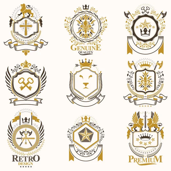 Vintage Amblemler koleksiyonu