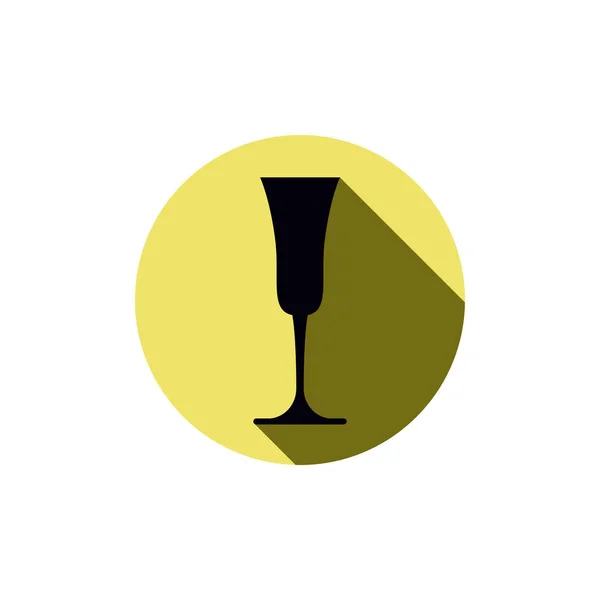 Icono de tema de alcohol — Vector de stock