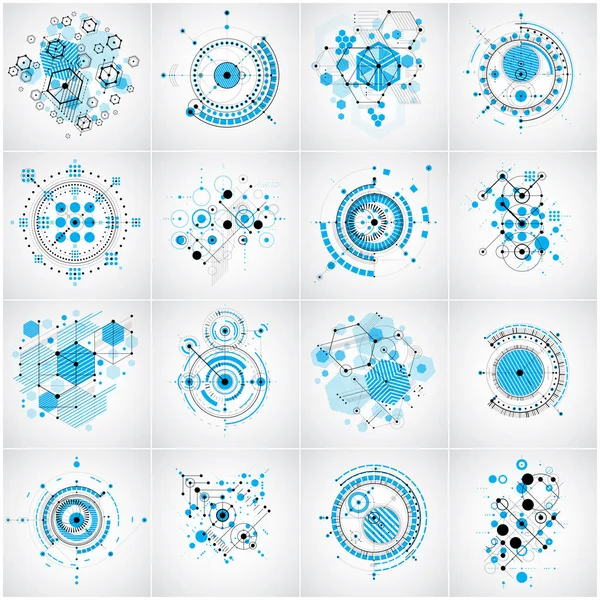 Emblème des nouvelles technologies . — Image vectorielle