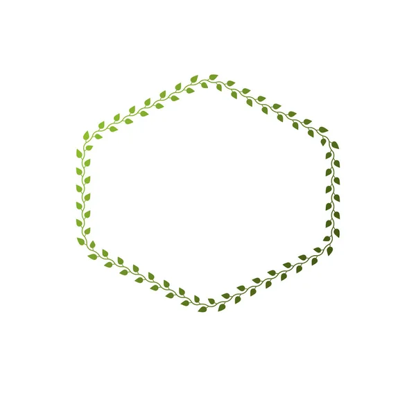 Afbeelding groene bladeren — Stockvector