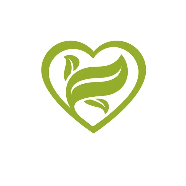 Graphic Heart logo — Stock Vector