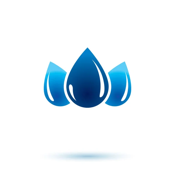 Symbolem Aqua ekologia — Wektor stockowy