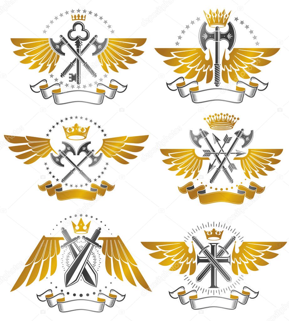 Religious emblems set