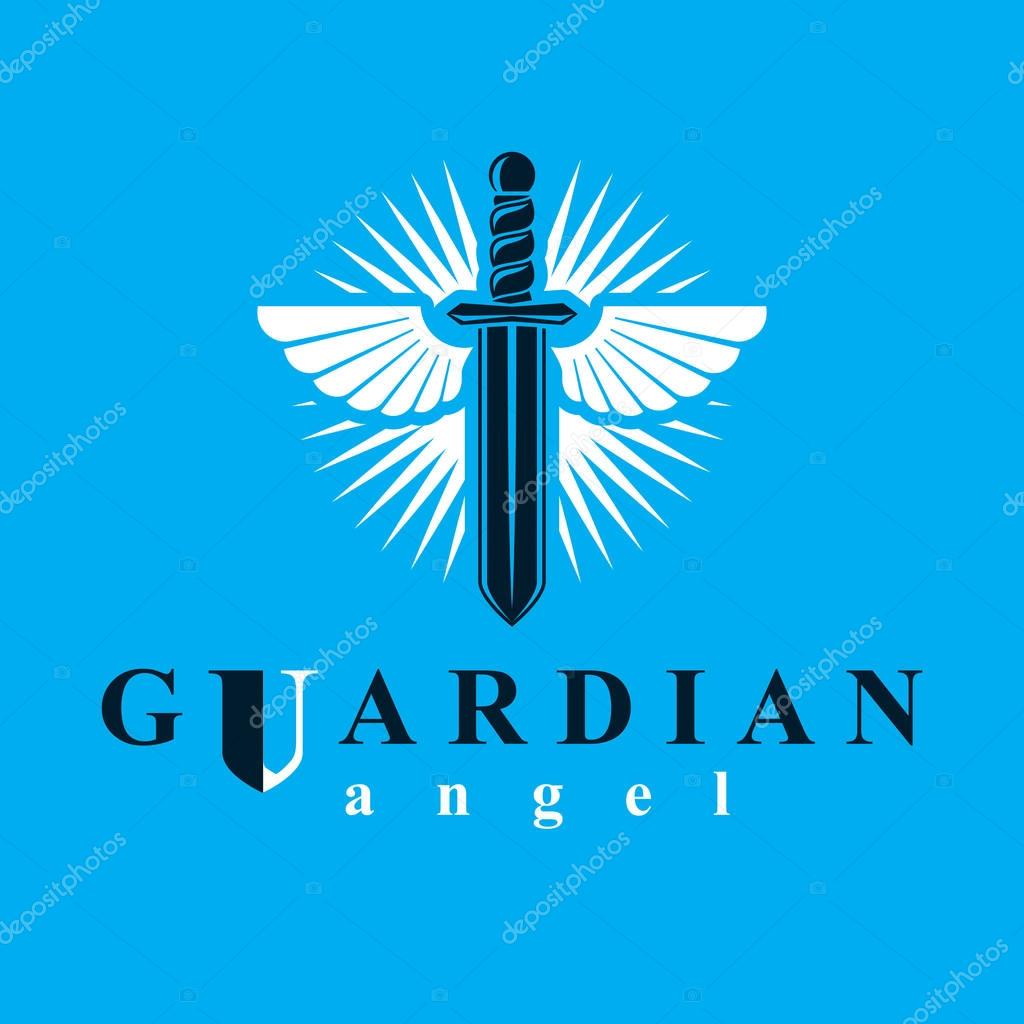 Vector illustration design of logo symbol isolated on white background.