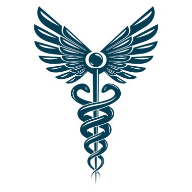 Eczane Caduceus simgesi