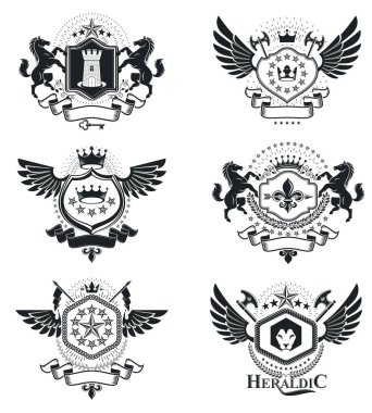 Vintage Amblemler koleksiyonu