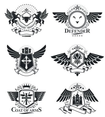 Vintage Amblemler koleksiyonu