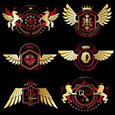 Vintage Amblemler koleksiyonu