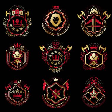 Vintage Amblemler koleksiyonu