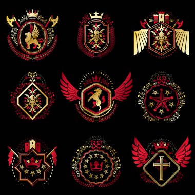 Vintage Amblemler koleksiyonu