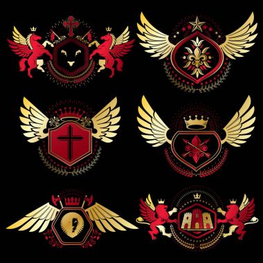 Vintage Amblemler koleksiyonu