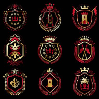 Vintage Amblemler koleksiyonu