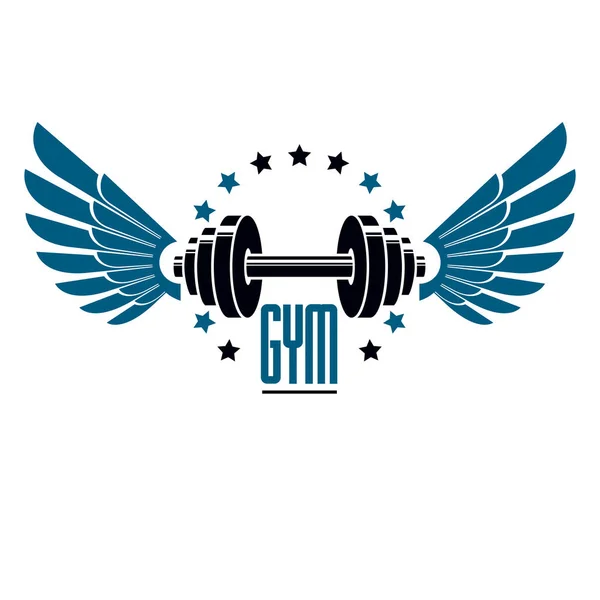 Logotypes pour gymnase lourd — Image vectorielle