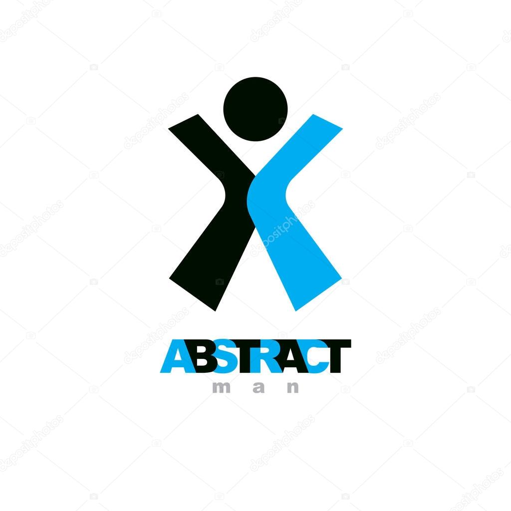Vector illustration of health body logotype.