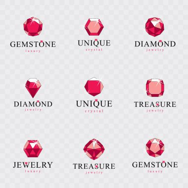 Vektör soyut geometrik şekiller 