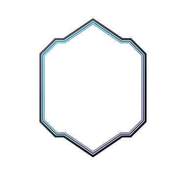 Açık boşluk ile Vintage çerçeve