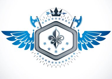 hanedan amblemi illüstrasyon