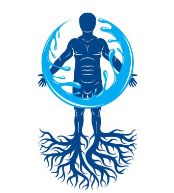 Kas insan vektör grafik çizim