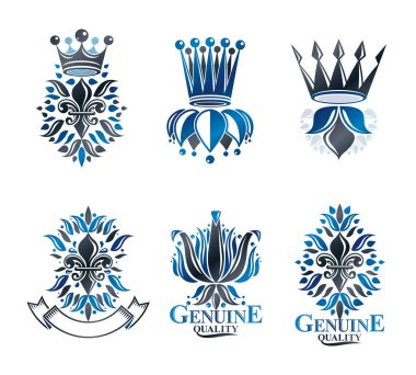 Lily çiçekler Royal sembolleri 