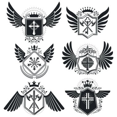 Hanedan işaretleri, öğeleri