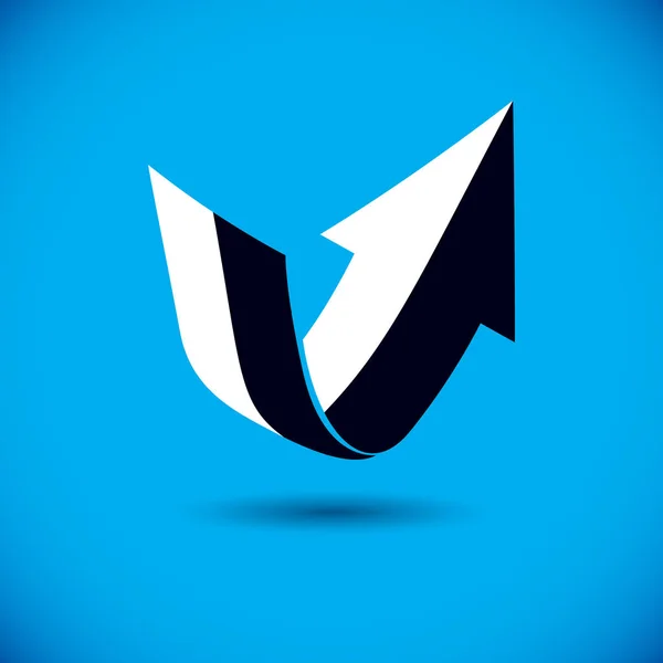 Logo développement d'entreprise . — Image vectorielle