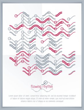 Hatları ile teknolojik duvar kağıdı