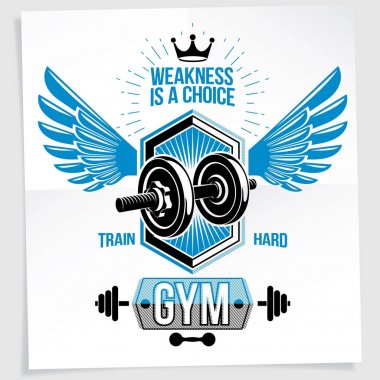 Güç kaldırma rekabet poster